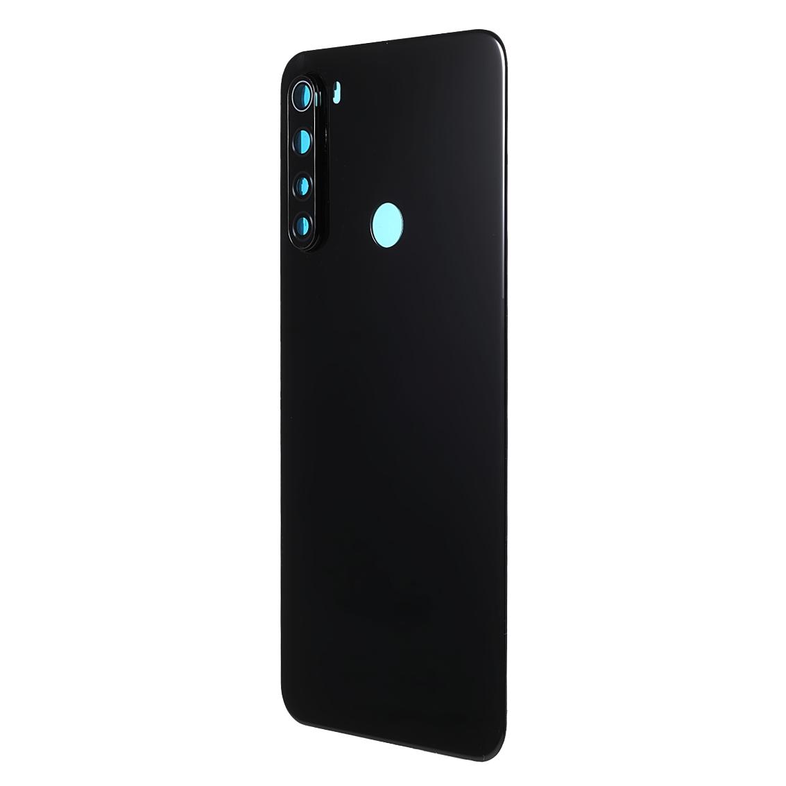

Battery Back Rear Cover Housing Door Replacement with Camera Lens Cover Part (without Logo) for Xiaomi Redmi Note 8 Black