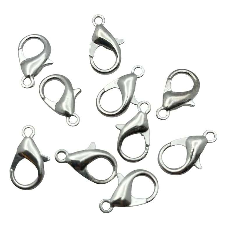 

EDEN crab crab Approximately 100 pieces set 14mm Metal fittings [Silver Silver][E910]