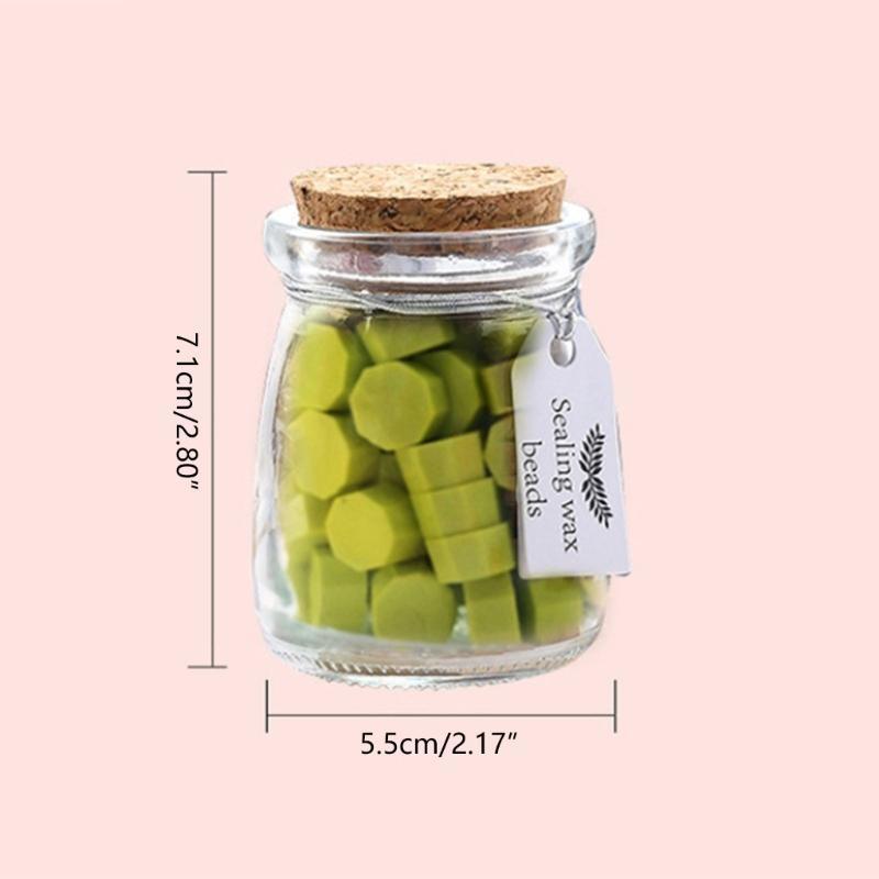  150pcs Octagonal Wax Seal Stamps Scrapbook Material Sealing Wax DIY Craft Decoration Birthday Wedding Stamp