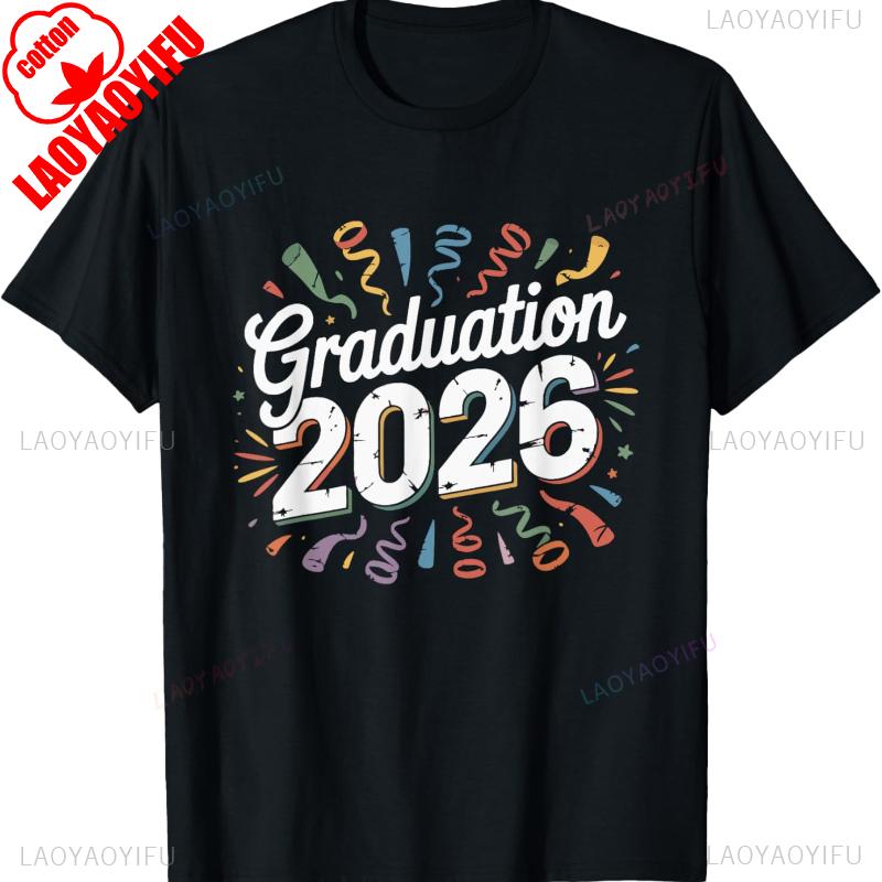 Happy Lunar New Year De Re Mise Hello 2026 Pour Senior Unisex Simple Graphic TShirt Crewneck Casual Style Regular Short Sleeve