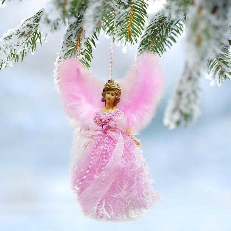 Christmas Angel Doll Hanging Ornaments Christmas Tree Pendant New Year 2025 Xmas Kids Gifts Home Decoration Navidad Noely