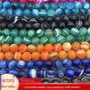 Striped Agate Round Beads for DIY Bracelets and Anklets Jewelry Accessories