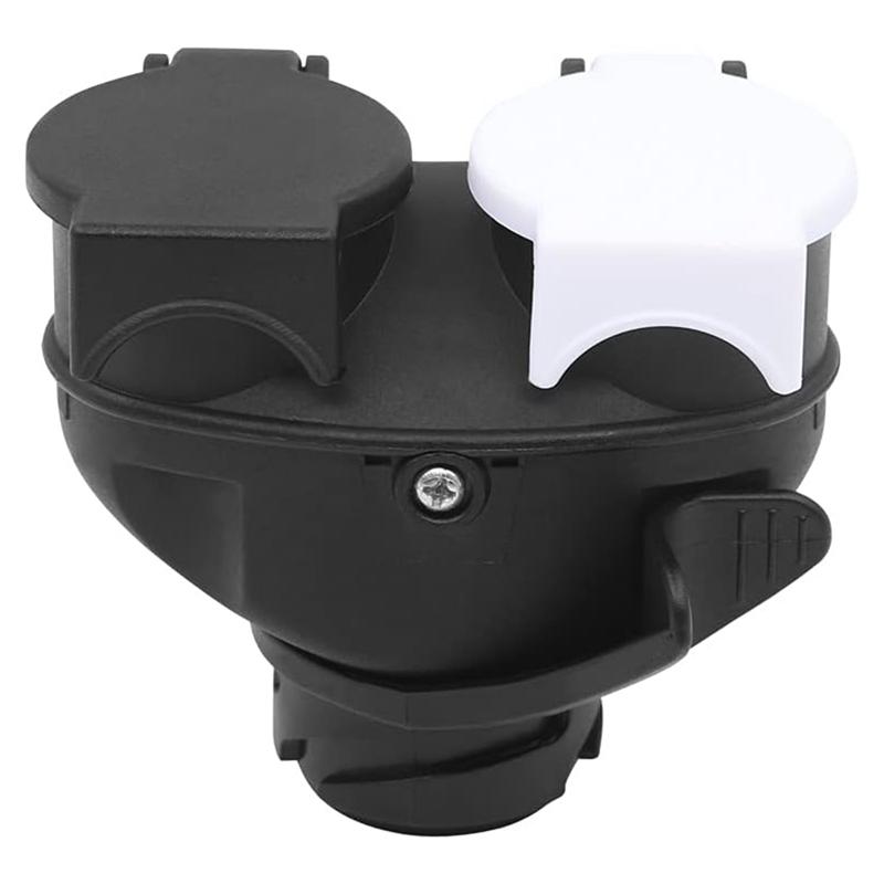 Trailer Plug Socket Trailer Socket Adapter Waterproof Socket Adapter Wiring Connector 13 Pin Plug To 12N / 12S 7 Pin