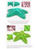 Dog Starfish Teething Toy & Toothbrush: Pet-Friendly Chew Stick
