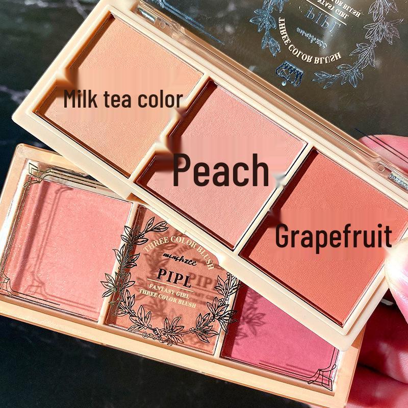

PIPL Long-Lasting Matte Blush Palette - Nude & Milk Tea Orange Shades