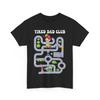 Müder Papa Club Spielmatte Autorennbahn Papa Vatertag T-Shirt
