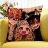 Anime Toilet-Bound Hanako-Kun Various Sizes Square Pillow Case For Car Home Bedchamber Decor
