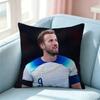 The British Empire Star HHarry Kane Pillow Case Square DoubleSided Sofa Cushion Cover Bedroom Bedside Pillow