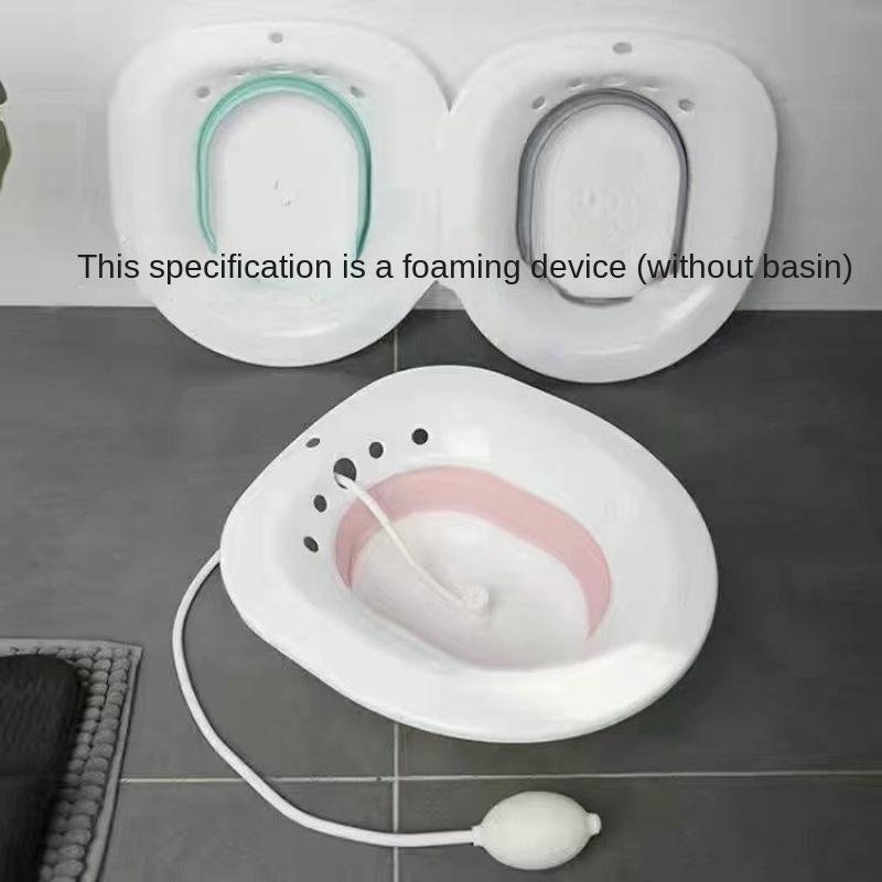 

Складной унитаз для сидячей ванны, переносной унитаз для очищения геморроя, гинекология, для беременных женщин, аксессуары для умывальника