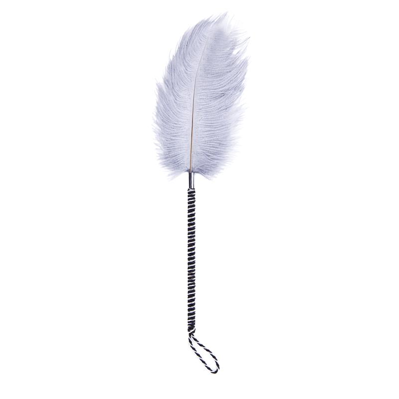 Stimulating Feathers 46 Cm White/Black