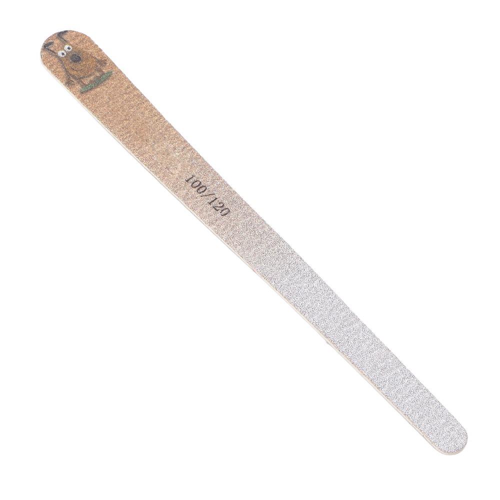 20pcs Reusable Manicure Sanding Strip Yellow Professional Nail Shaping File  For Home Use