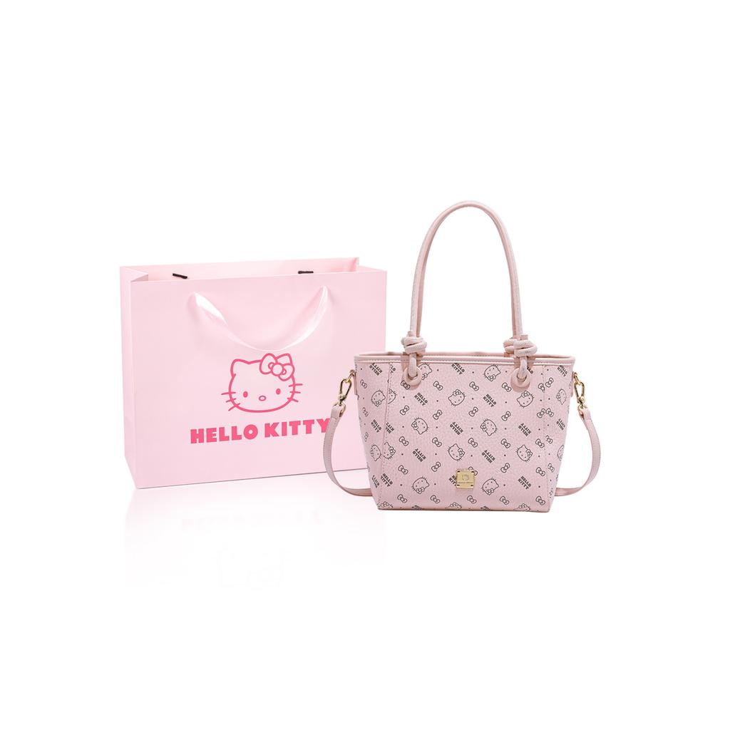 New Sanrio Hello Kitty PU Tote Bag, Shoulder Bag Medium Women's Pink SHHF41584-1