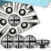4Pcs 54mm England Flag Emblem Car Wheel Center Cover Hub Cap Stickers For Mini Cooper S R50 R52 R53 R55 R56 R58 R59 R60 R61
