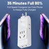 Electrical Socket Adapter 180 Degree Rotation US Wall Outlet Extension Travel Aadapters US Plug Portable Power Socket Converter