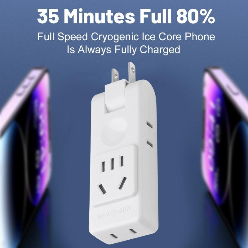 Electrical Socket Adapter 180 Degree Rotation US Wall Outlet Extension Travel Aadapters US Plug Portable Power Socket Converter