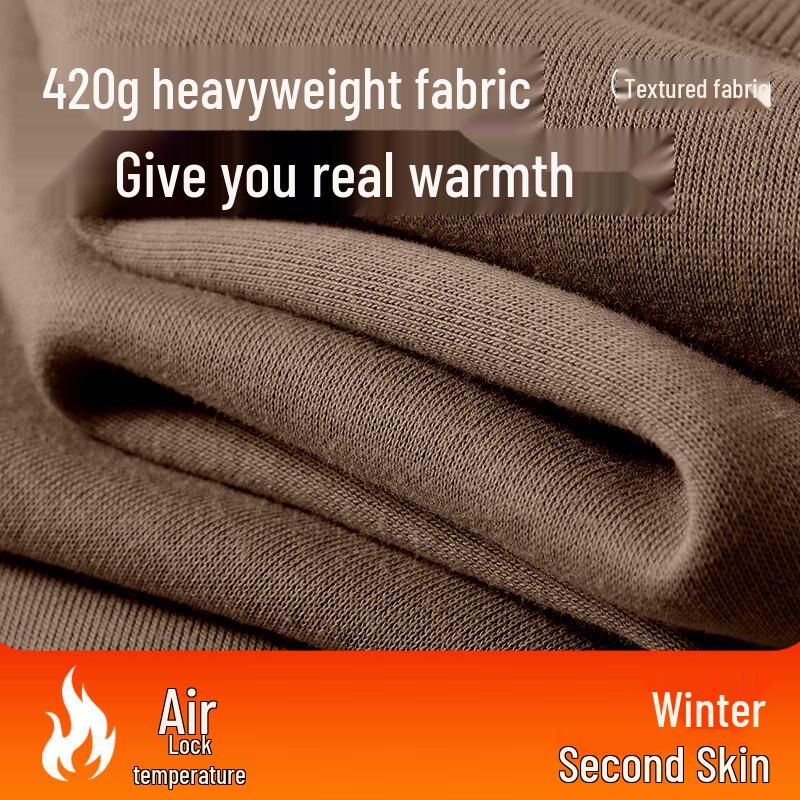 Jeanswest Men's Fleece-Lined Crewneck Sweatshirt