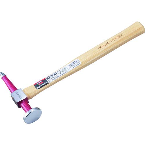 TRUSCO Sheet Metal Hammer Round Flat X Spear Type TSM-166