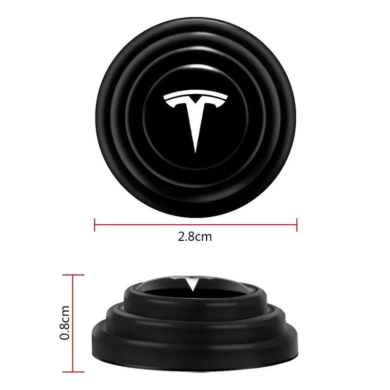 Car Sticker Tesla 2/4PCS Car Door Anti-Collision Silicone Pads Shock Absorber Gasket Suitable for Tesla 2016-2020 Decals Model 3