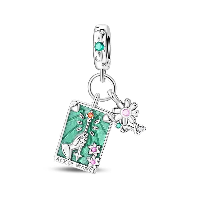 copper Colorful Sunflower Dog Boys Gift Items Butterfly Aircraft Earth Charm Bead Charms Compatible With Authentic Pendant Jewellery Make Up