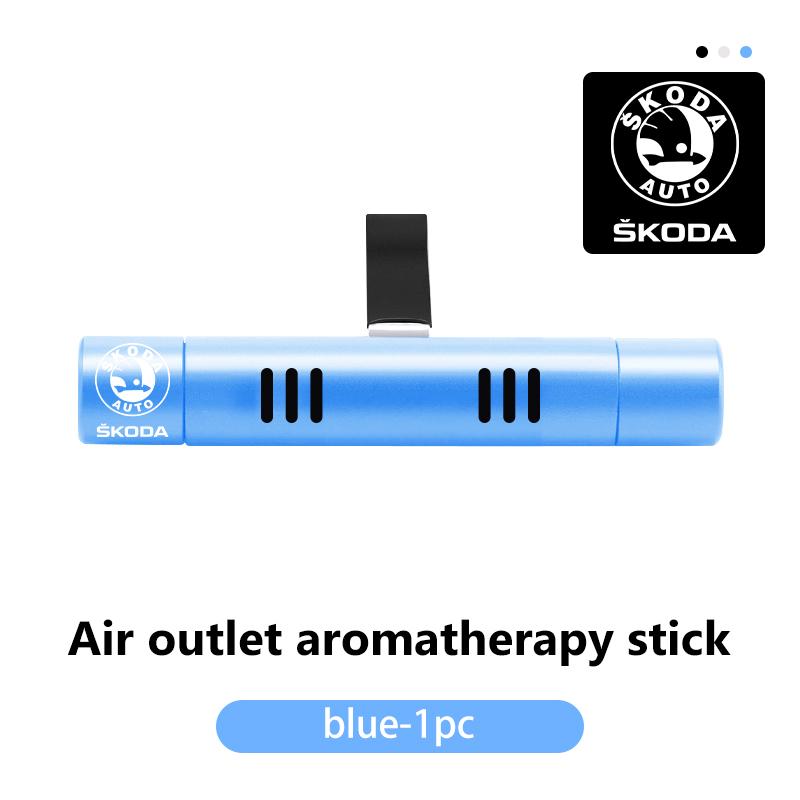 WJAS5 Car Air Vent Perfume Car Air Freshener Flavoring Smell Aroma For Skoda VRS Superb Yeti Octavia Enyaq Rapid Karoq Derivati