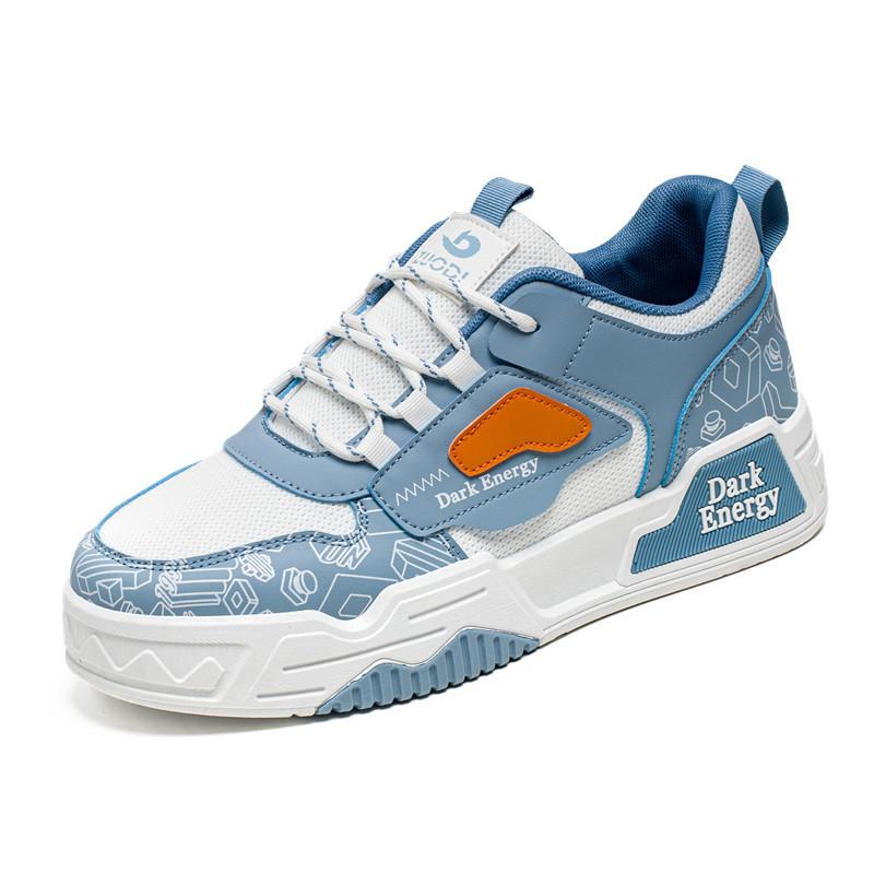 

2024 summer new men s low-top skateboard shoes trendy teenagers and students niche shoes live sports mesh men s shoes 44