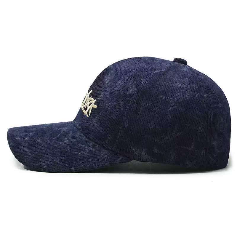 Fashion Hat Fashion Corduroy Women's Winter Versatile Cold-proof Cap Show Face Small Windproof Riding Couple Baseball Cap