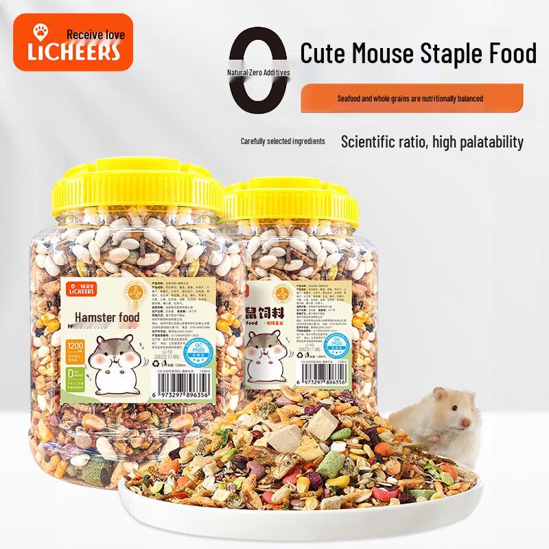 LICHEERS Five-Grain Hamster Food