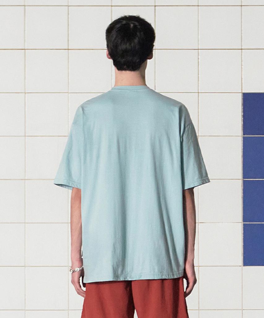 UNALLOYED Tie-Dye Star Logo T-Shirt / Mint