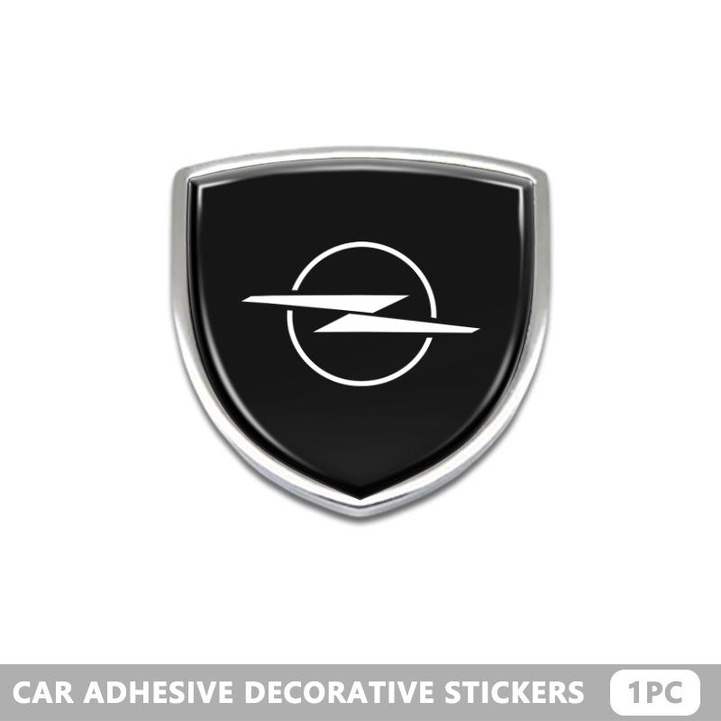 

For Opel Metal Auto Door Shield Emblem Car Body Badge Sticker Styling Corsa D Astra G H J K F Mokka C Zafira B Vectra