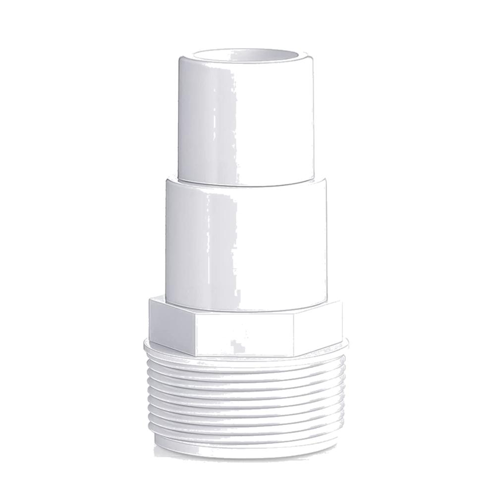 Threaded Hose Fittings Connector 1-4pcs 3.8cm/1.5inch Pool Filter Pump Hose Adapter Equipment for Hayward SPX1091Z7 SPX1091Z4