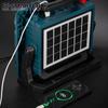 LED Strong  Solar Charging Floodlight Outdoor Emergency Site Power Outage Tent Camping Stall Portable Household Lamps