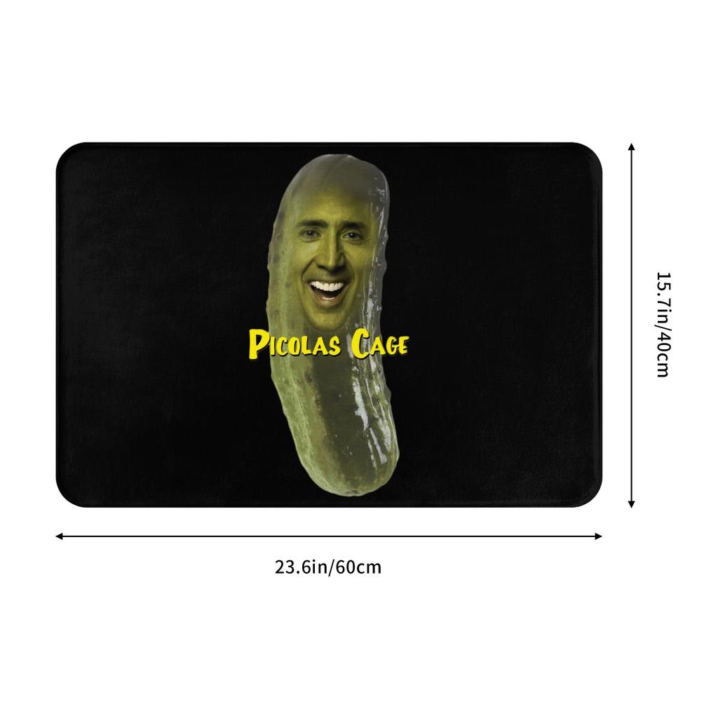 Picolas Nicolas Cage Doormat Non-Slip Bathroom Kitchen Mat Living Room Floor Door Entrance Carpet Rug