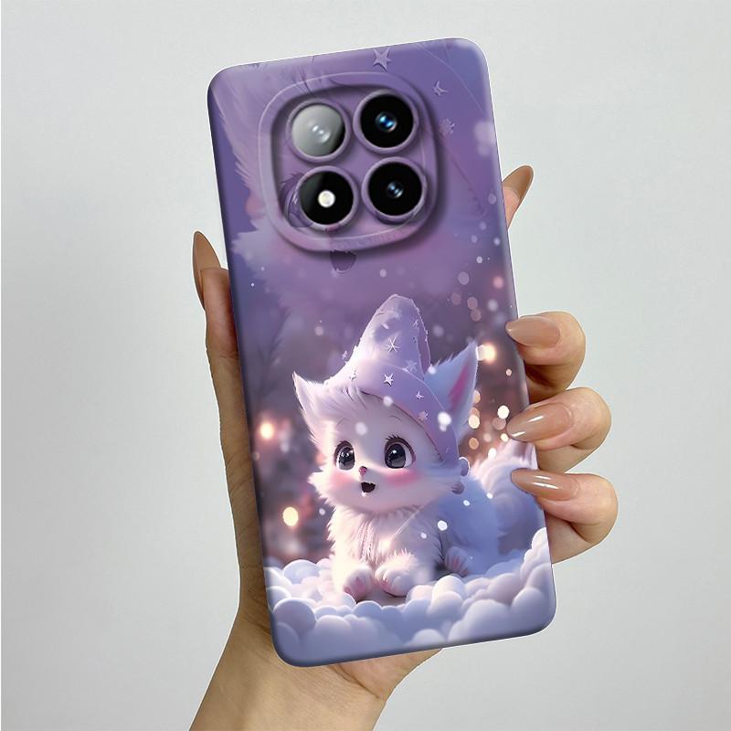 Für Redmi Note 14 Pro Plus 5G Hülle Note14 Pro+ 5G Weiche Silikon Handyhülle Süß Bemalte Modische Cartoon-Bedruckte Rückseite