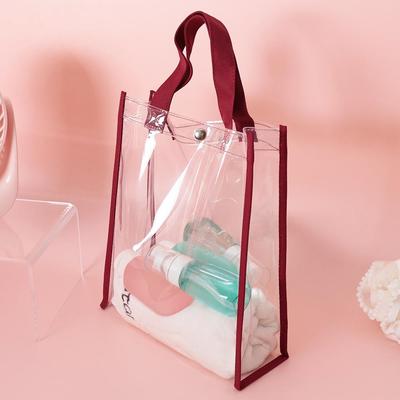 Transparent Waterproof EVA Handbag - Large Capacity Storage Bag