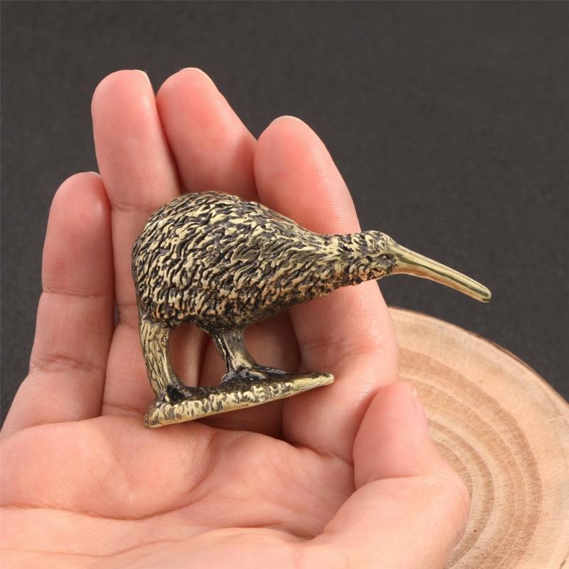 Metal Bird Sculpture With Weathered Appearance Sculpture Home Decoration For Conventional Work Area Enhancement