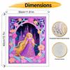 Disney Rapunzel Oil Painting Hand Painting Art Kit Coloring Painting Handmade Diy Home Decoration Gift