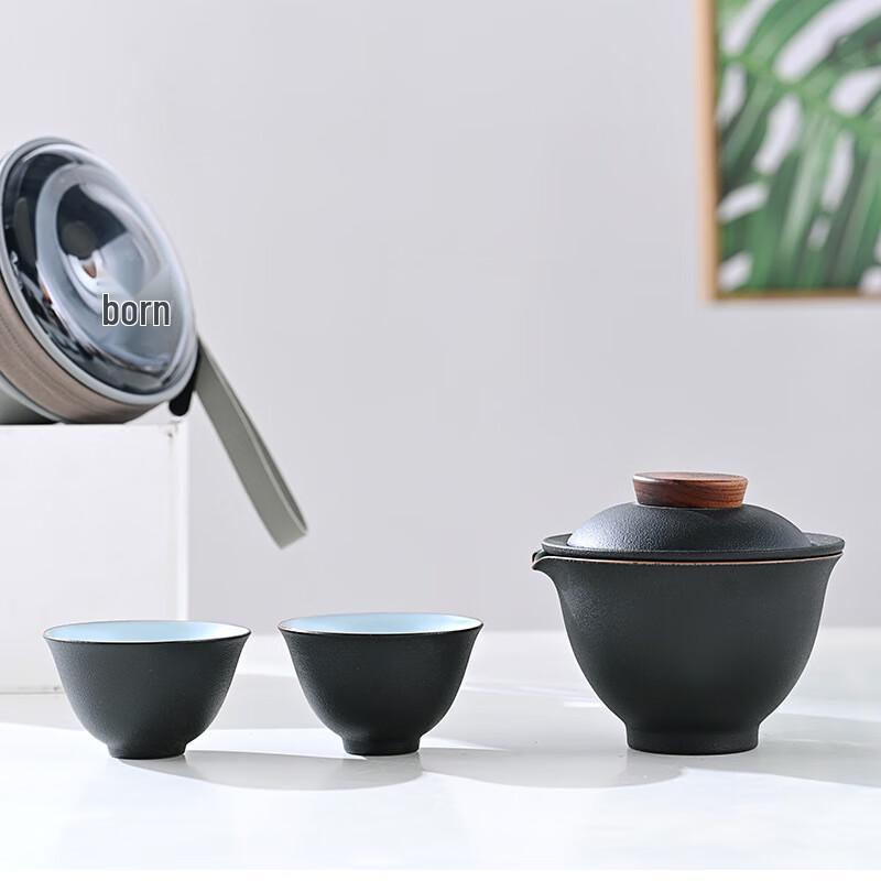 

Qianxing Ceramic Travel Tea Set