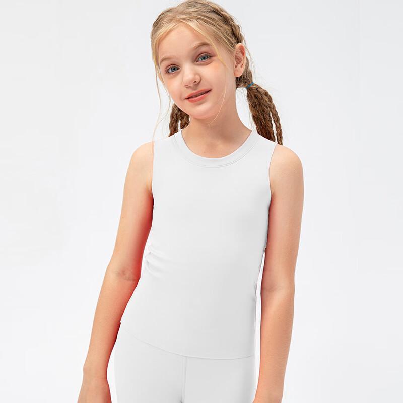

Girls Fitted Quick-Dry Yoga Dance Vest 140
