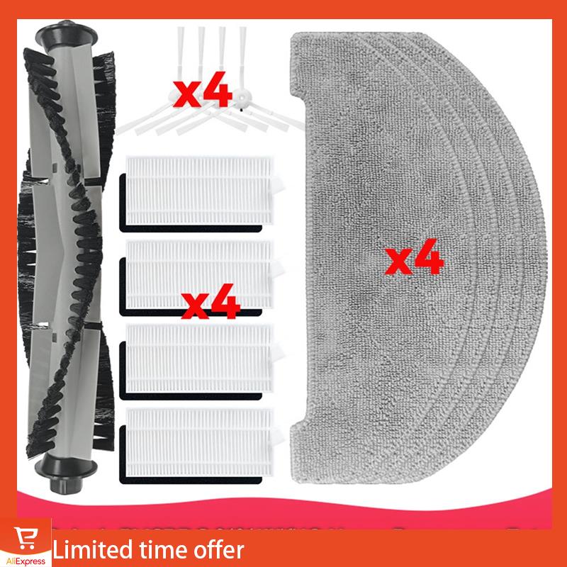 Fresh For Polaris PVCRDC 0101 Wifi IQ Home Panorama Extra Roller Side Brush Hepa Filter Mop Robot Vacuum Cleaner Parts