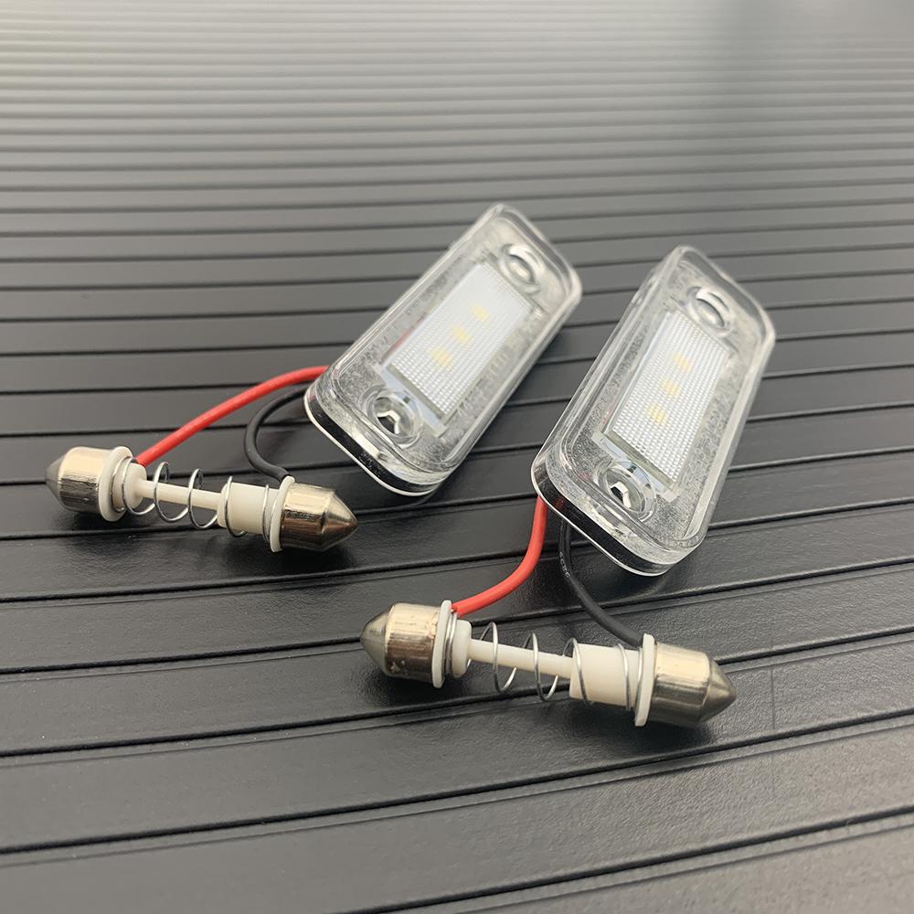 Car License Plate Light Signal Marker Lamp 12V Auto Accessories For Mercedes Benz C-Class T-Model E-Class 2002-2008 CLS SLK