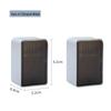 Wall-Mounted Flip-Top Toothpick Holder - Creative Plastic Design for Home and Restaurant