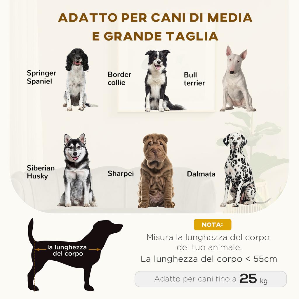 Sofa for Medium-Large Dogs with Removable and Washable Cover