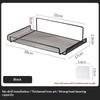 Rustproof Iron Wall Mounted Router Organizer No Drill Space Saving Storage Shelf for TV Boxes Routers Small Spaces