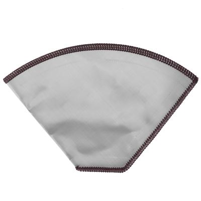 Kaffeefilter aus Edelstahl, wiederverwendbar, faltbar, trapezförmig, Kaffeesiebbeutel 4?6 Tasse