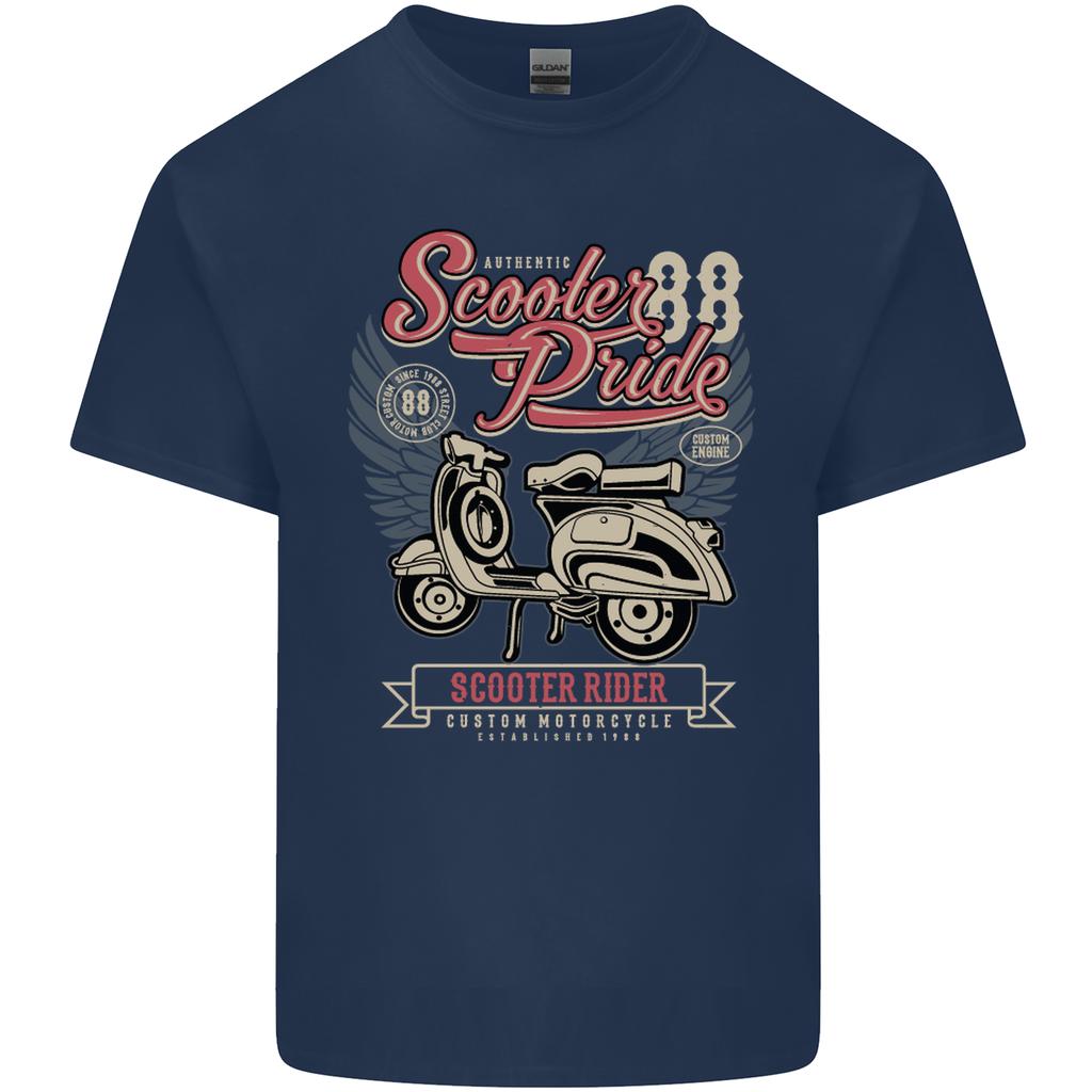 Scooter Pride 88 Motorbike Motorcycle Unisexs Light Cotton TShirt