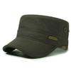 New Four Seasons Flat Top Hat Men'S Simple Cotton Peaked Hat Fashion Baseball Cap Casual Cap, Commuter Sunshade Hat