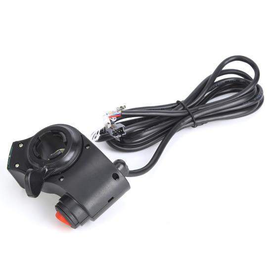 E‑Bike Thumb Throttle LCD Display Digital  Voltage Power Switch for Electric Vehicle