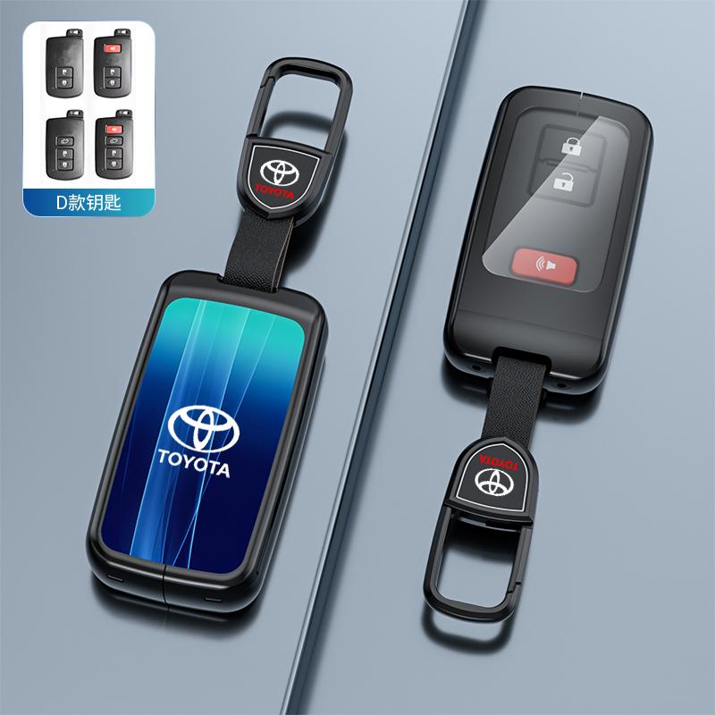 2026 Hot For Toyota Hub Caps Newly Car Key Case Cover Protective Shell Fob For Toyota RAV4 Highlander Avalon Sequoia Tundra Taco