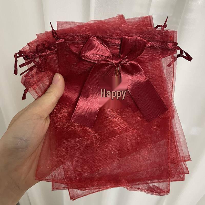 2024 New Style Organza Wedding Candy Bags for Packaging Candy