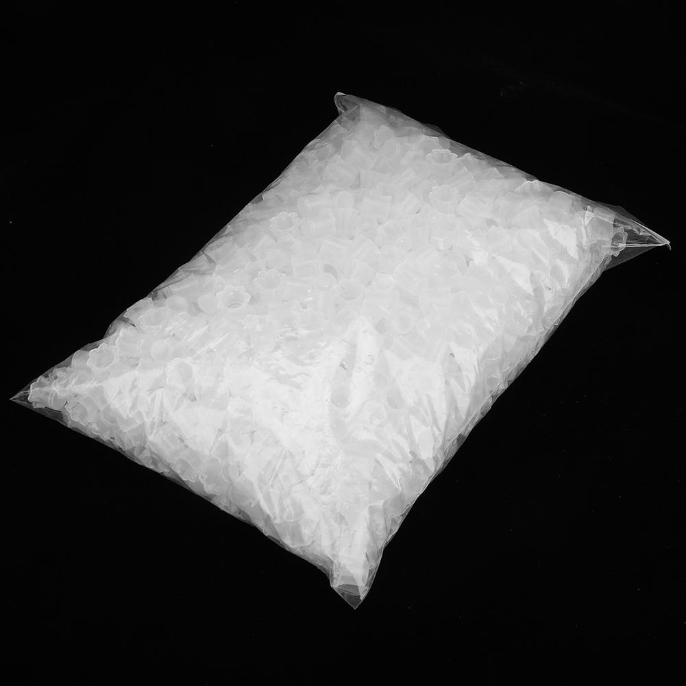 1000Pcs/Set Professional Feptagon Tattoo Ink Cup Plastic Tattoo Pigment Holder